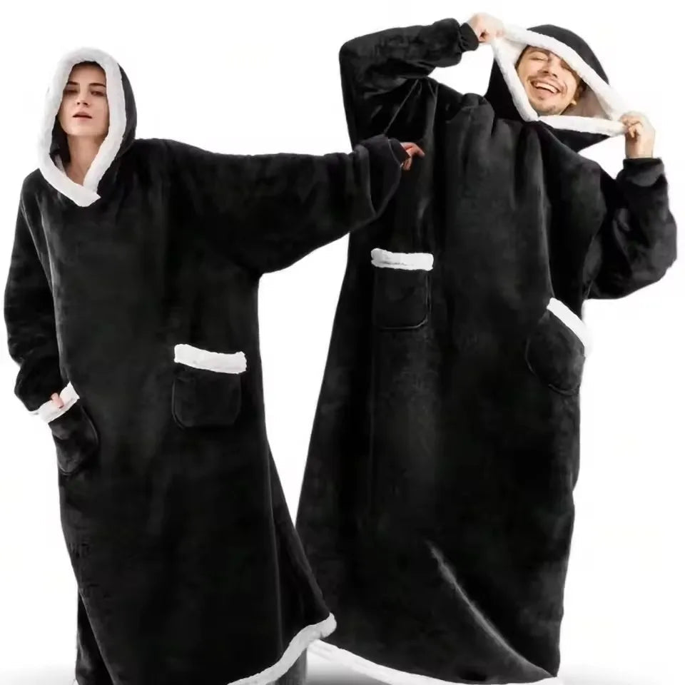 Pyjama couverture polaire 180 cm à manches