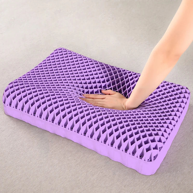 Oreiller cervical respirant en TPE lavable