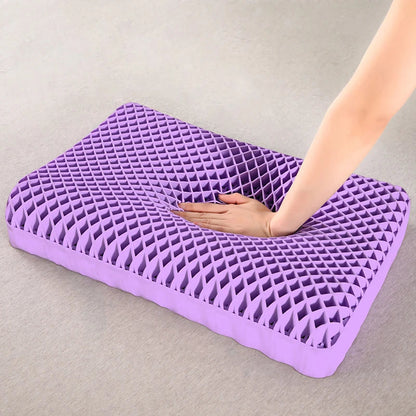 Oreiller cervical respirant en TPE lavable