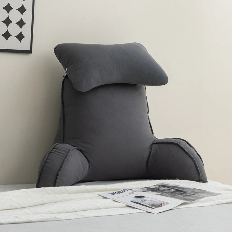 Coussin de lecture pour lit en mousse à mémoire