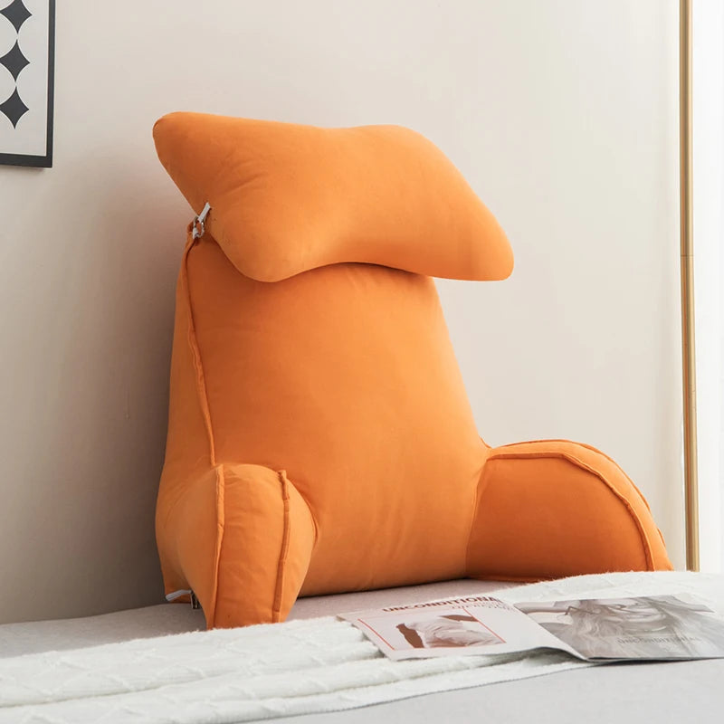 Coussin de lecture pour lit en mousse à mémoire