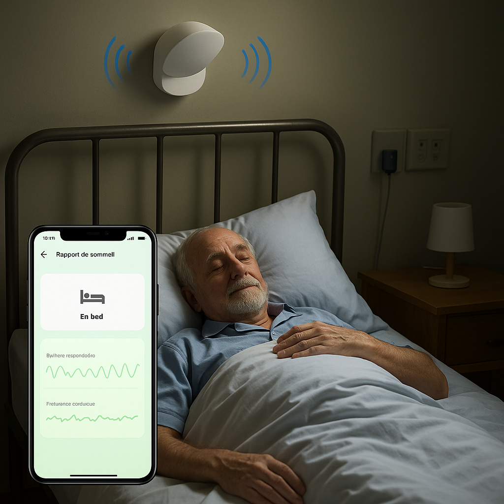Capteur radar millimétrique 60 GHz Wi‑Fi Tuya